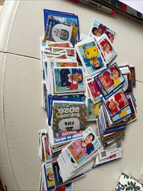 Panini Trading Stickers. Let me know what you need and I’ll check to see!